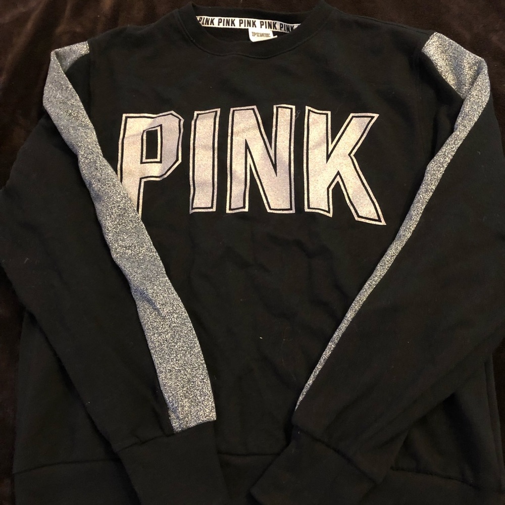 Small pink sweatshirt. Worn once
